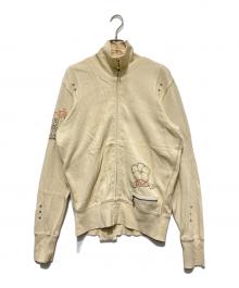 DIESEL（ディーゼル）の古着「ジップジャケット/Y2K」｜ベージュ