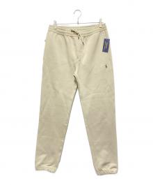 POLO RALPH LAUREN（ポロ・ラルフローレン）の古着「スウェットパンツ」｜ベージュ