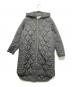 Emma Taylor（エマテイラー）の古着「美シルエット3wayキルティングフードコート」｜ブラック