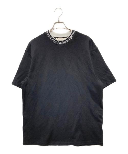 Acne studios（アクネ ストゥディオズ）Acne studios (アクネ ストゥディオズ) EXTORR LOGO T-SHIRT ブラック サイズ:Mの古着・服飾アイテム