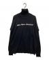 MM6 Maison Margiela（エムエムシックスメゾンマルジェラ）の古着「レイヤード風ドッキングニット」｜ブラック