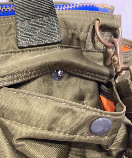 PORTER（ポーター）PORTER (ポーター) sacai (サカイ) タンカー ヘルメットバッグ グリーンの古着・服飾アイテム