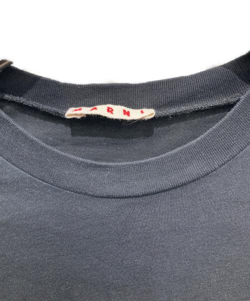 MARNI（マルニ）MARNI (マルニ) ロゴ半袖 Tシャツ ブラック サイズ:12の古着・服飾アイテム