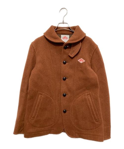 DANTON（ダントン）DANTON (ダントン) ウールモッサ シングルジャケット ブラウン サイズ:38の古着・服飾アイテム