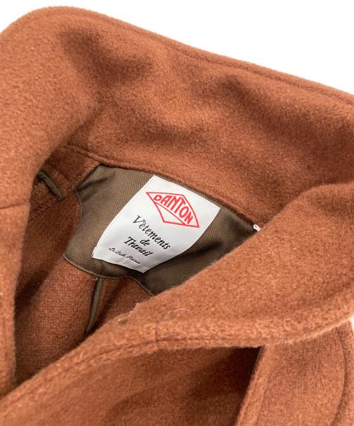 DANTON（ダントン）DANTON (ダントン) ウールモッサ シングルジャケット ブラウン サイズ:38の古着・服飾アイテム