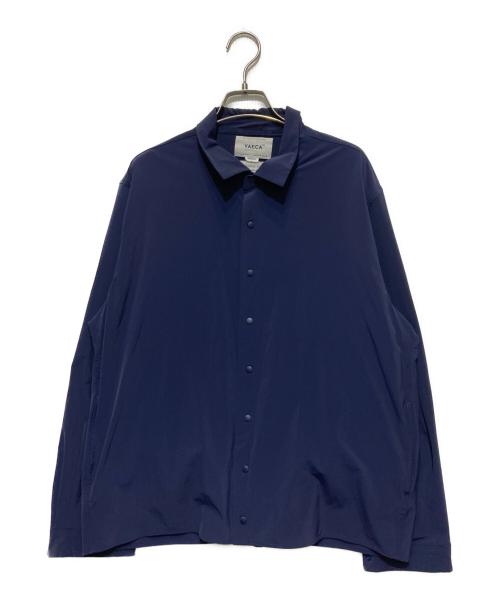 YAECA（ヤエカ）YAECA (ヤエカ) Comfort Shirt relax Square ネイビー サイズ:Mの古着・服飾アイテム