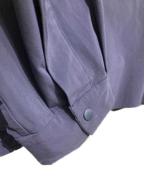 YAECA（ヤエカ）YAECA (ヤエカ) Comfort Shirt relax Square ネイビー サイズ:Mの古着・服飾アイテム