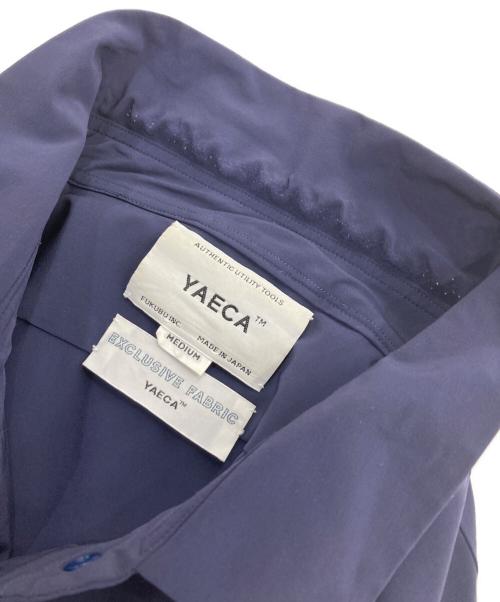 YAECA（ヤエカ）YAECA (ヤエカ) Comfort Shirt relax Square ネイビー サイズ:Mの古着・服飾アイテム