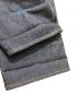 中古・古着 AURALEE (オーラリー) HARD TWIST DENIM WIDE PANTS ネイビー サイズ:32：17000円