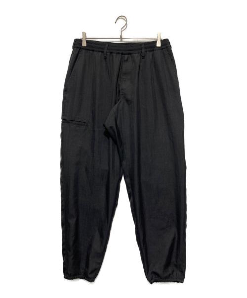YOHJI YAMAMOTO（ヨウジヤマモト）YOHJI YAMAMOTO (ヨウジヤマモト) PA-ポリエステルヘリンボンS-ヒモパンツ サイズ:3の古着・服飾アイテム