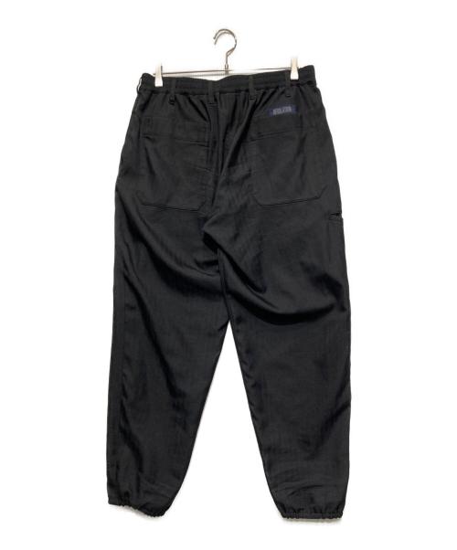 YOHJI YAMAMOTO（ヨウジヤマモト）YOHJI YAMAMOTO (ヨウジヤマモト) PA-ポリエステルヘリンボンS-ヒモパンツ サイズ:3の古着・服飾アイテム