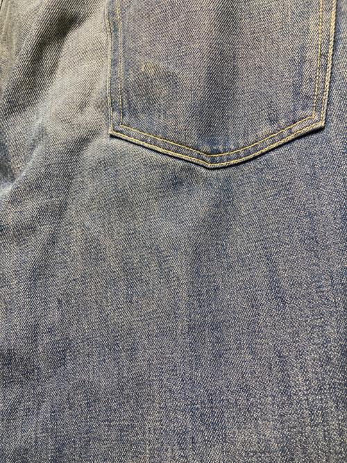 AURALEE（オーラリー）AURALEE (オーラリー) WASHED HARD TWIST DENIM WIDE PT ネイビー サイズ:30の古着・服飾アイテム