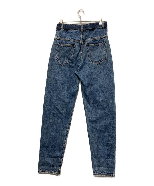 Maison Margiela（メゾンマルジェラ）Maison Margiela (メゾンマルジェラ) ベルテッドデニムパンツ ネイビー サイズ:42の古着・服飾アイテム
