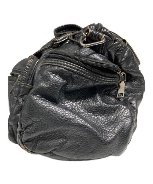 COSYHARU（コシハル）COSYHARU (コシハル) マルチポケットヴィンテージクロスバッグ ブラックの古着・服飾アイテム