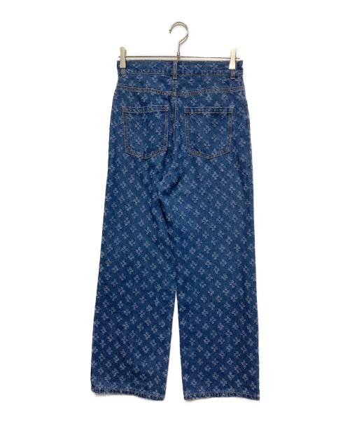 RAY BEAMS（レイ ビームス）RAY BEAMS (レイ ビームス) ジャカード デニム パンツ インディゴ 未使用品の古着・服飾アイテム