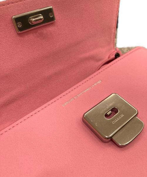 COACH（コーチ）COACH (コーチ) ジュノ バッグ ピンクの古着・服飾アイテム