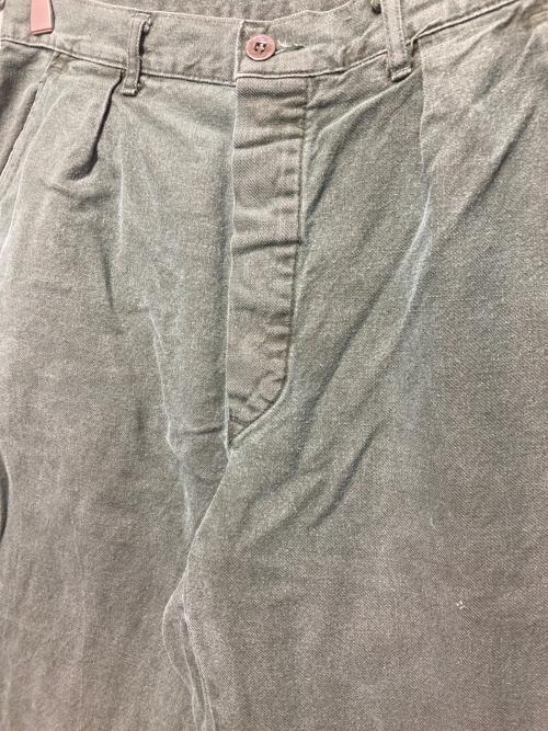 EURO VINTAGE（ユーロヴィンテージ）EURO VINTAGE (ユーロヴィンテージ) デニムパンツ カーキ サイズ:C50の古着・服飾アイテム