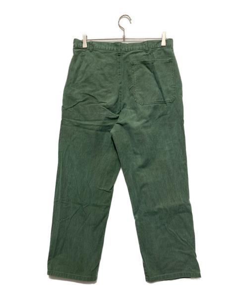 EURO VINTAGE（ユーロヴィンテージ）EURO VINTAGE (ユーロヴィンテージ) デニムパンツ カーキ サイズ:C50の古着・服飾アイテム