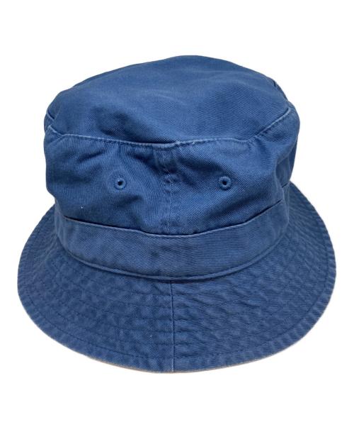 POLO RALPH LAUREN（ポロ・ラルフローレン）POLO RALPH LAUREN (ポロ・ラルフローレン) ポロベアバケットハット ブルーの古着・服飾アイテム