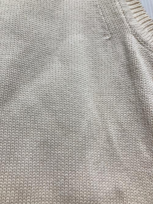 Carhartt WIP（カーハート ワーク イン プログレス）CARHARTT WIP (カーハート ワーク イン プログレス) SCRIPT KNIT VEST アイボリー サイズ:Ｍの古着・服飾アイテム