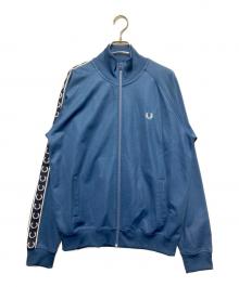 FRED PERRY（フレッドペリー）の古着「Seasonal Taped Track Jacket」｜ブルー