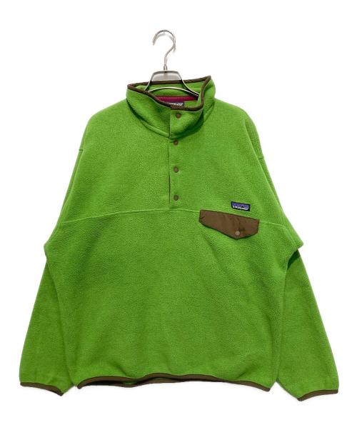 Patagonia（パタゴニア）Patagonia (パタゴニア) Synchilla Snap-T/シンチラ スナップT グリーン サイズ:Mの古着・服飾アイテム