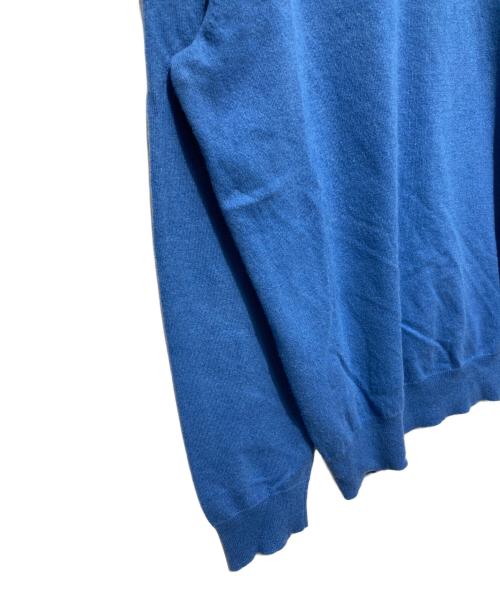 BOSS HUGO BOSS（ボス ヒューゴボス）BOSS HUGO BOSS (ボス ヒューゴボス) カシミヤニット ブルー サイズ:Lの古着・服飾アイテム