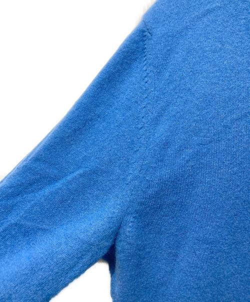 BOSS HUGO BOSS（ボス ヒューゴボス）BOSS HUGO BOSS (ボス ヒューゴボス) カシミヤニット ブルー サイズ:Lの古着・服飾アイテム