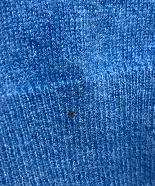 BOSS HUGO BOSS（ボス ヒューゴボス）BOSS HUGO BOSS (ボス ヒューゴボス) カシミヤニット ブルー サイズ:Lの古着・服飾アイテム