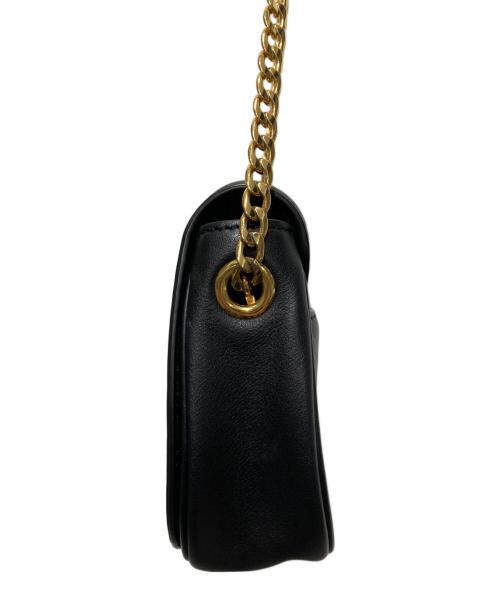 MARC JACOBS（マークジェイコブス）MARC JACOBS (マークジェイコブス) チェーンショルダーバッグ ブラックの古着・服飾アイテム