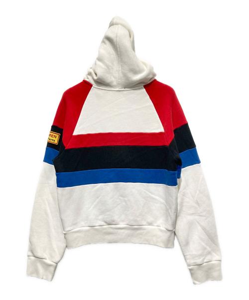 POLO RALPH LAUREN（ポロ・ラルフローレン）POLO RALPH LAUREN (ポロ・ラルフローレン) レーシングパーカー ホワイト×レッド サイズ:XSの古着・服飾アイテム