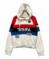 POLO RALPH LAUREN（ポロ・ラルフローレン）の古着「レーシングパーカー」｜ホワイト×レッド