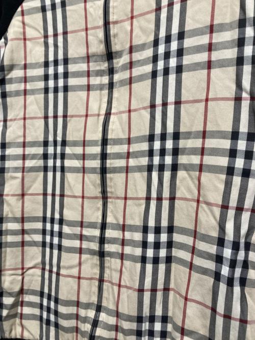 BURBERRY BLACK LABEL（バーバリーブラックレーベル）BURBERRY BLACK LABEL (バーバリーブラックレーベル) ノヴァチェックニットジャケット ブラック サイズ:3の古着・服飾アイテム
