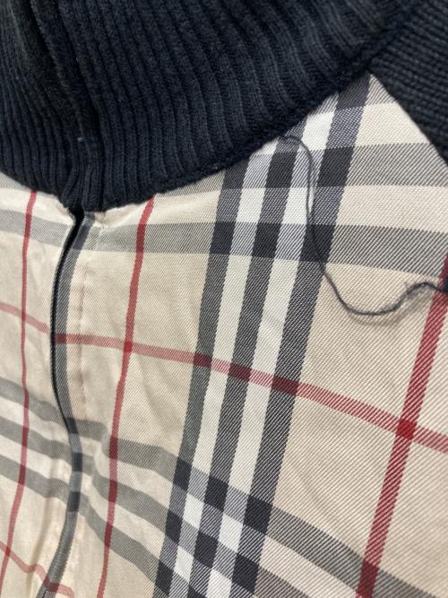 BURBERRY BLACK LABEL（バーバリーブラックレーベル）BURBERRY BLACK LABEL (バーバリーブラックレーベル) ノヴァチェックニットジャケット ブラック サイズ:3の古着・服飾アイテム