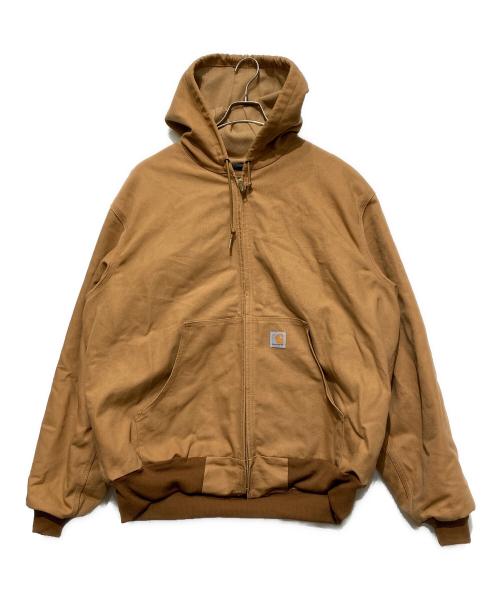 CarHartt（カーハート）CarHartt (カーハート) ダックアクティブジャケット サーマル裏地 ブラウン サイズ:XLの古着・服飾アイテム