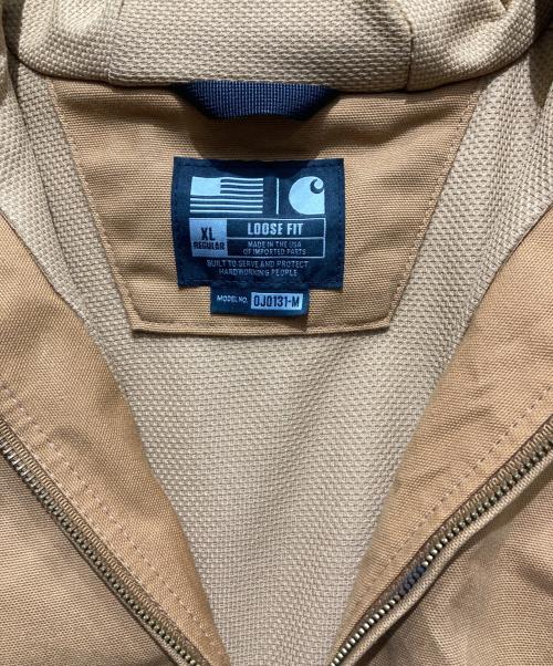 CarHartt（カーハート）CarHartt (カーハート) ダックアクティブジャケット サーマル裏地 ブラウン サイズ:XLの古着・服飾アイテム