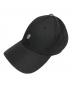 A BATHING APE（アベイシングエイプ）の古着「BAPE BLACK BASEBALL CAP/べイプ ブラック ベースボールキャップ」｜ブラック