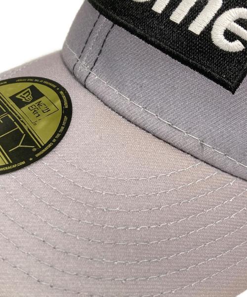 SUPREME（シュプリーム）Supreme (シュプリーム) New Era (ニューエラ) Gradient Box Logo/グラディエント ボックス ロゴ キャップ グレーの古着・服飾アイテム