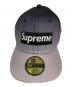 Supreme (シュプリーム) New Era (ニューエラ) Gradient Box Logo/グラディエント ボックス ロゴ キャップ グレー：6000円