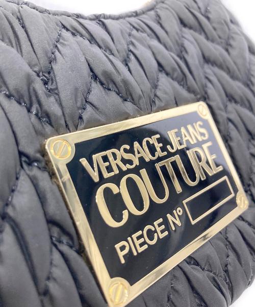 VERSACE JEANS COUTURE（ヴェルサーチ ジーンズクチュール）VERSACE JEANS COUTURE (ヴェルサーチ ジーンズクチュール) マテラッセ ショルダーバッグ ブラックの古着・服飾アイテム