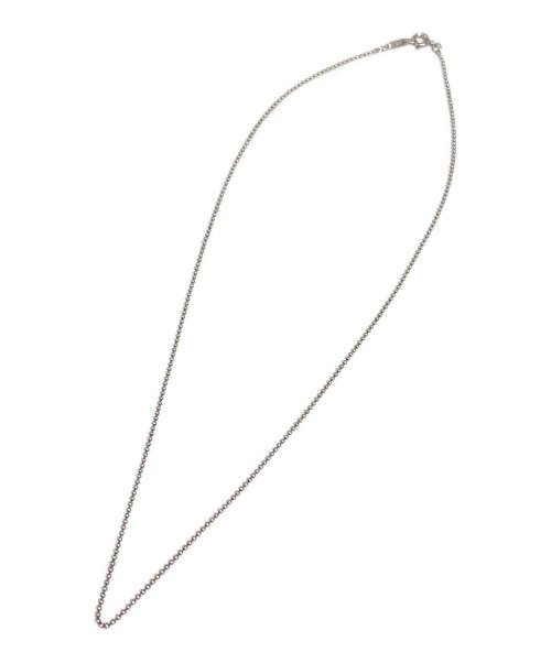 TIFFANY & Co.（ティファニー）TIFFANY & Co. (ティファニー) シルバーチェーンネックレス シルバーの古着・服飾アイテム