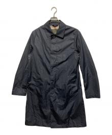 MACKINTOSH LONDON（マッキントッシュ ロンドン）の古着「ナイロンステンカラーコート」｜ブラック