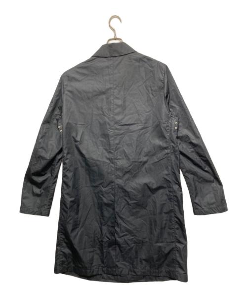 MACKINTOSH LONDON（マッキントッシュ ロンドン）MACKINTOSH LONDON (マッキントッシュ ロンドン) ナイロンステンカラーコート ブラック サイズ:40の古着・服飾アイテム
