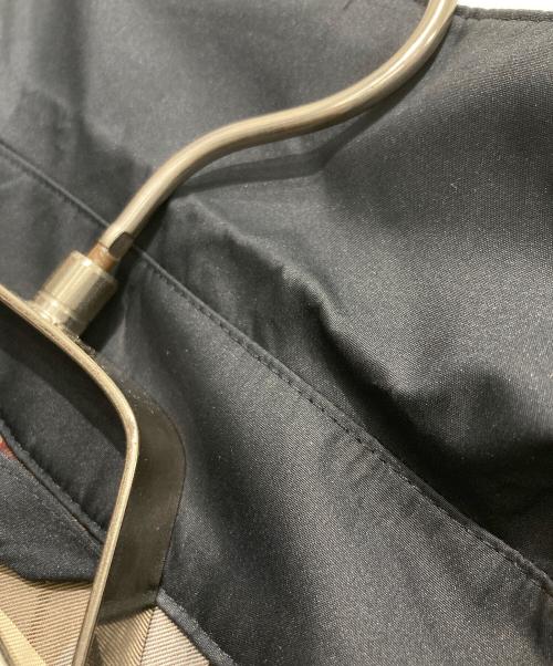 MACKINTOSH LONDON（マッキントッシュ ロンドン）MACKINTOSH LONDON (マッキントッシュ ロンドン) ナイロンステンカラーコート ブラック サイズ:40の古着・服飾アイテム