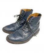 Tricker'sトリッカーズ）の古着「メダリオンカントリーブーツ」｜ネイビー