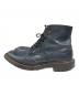 Tricker's (トリッカーズ) メダリオンカントリーブーツ ネイビー サイズ:8：9000円