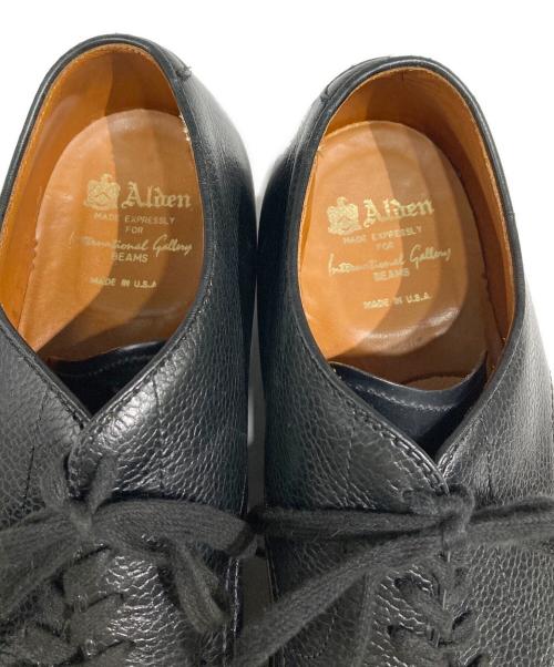 Alden（オールデン）ALDEN (オールデン) International Gallery (インターナショナルギャラリー) 別注アルガンコンオックスフォード ブラック サイズ:SIZE 91/2Dの古着・服飾アイテム