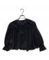 TO BE CHIC (トゥービーシック) シャーリングショート ボレロ ブラック サイズ:42 未使用品：6000円
