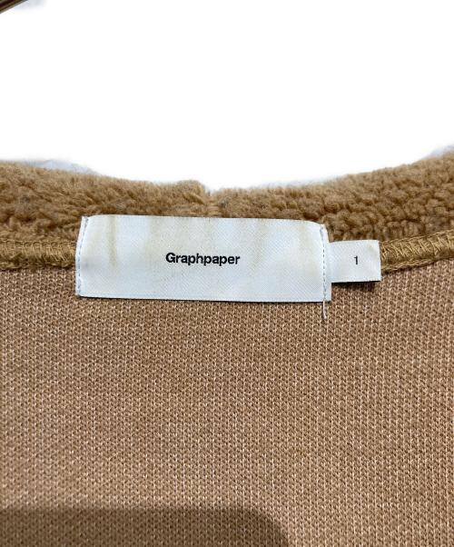 Graphpaper（グラフペーパー）Graphpaper (グラフペーパー) Wool Boa Zip Parka/ウールボアジップパーカー ブラウン サイズ:1の古着・服飾アイテム