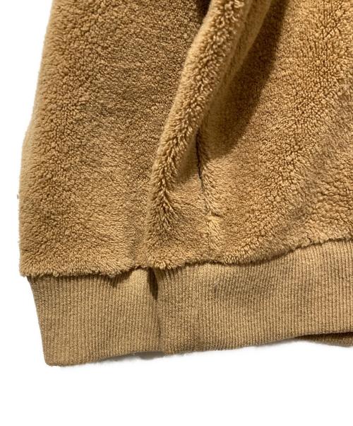 Graphpaper（グラフペーパー）Graphpaper (グラフペーパー) Wool Boa Zip Parka/ウールボアジップパーカー ブラウン サイズ:1の古着・服飾アイテム